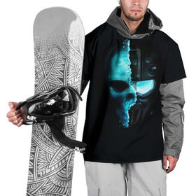 Накидка на куртку 3D с принтом Tom Clancy’s Ghost Recon в Тюмени, 100% полиэстер |  | Тематика изображения на принте: wildlands | маска | призраки | череп | шлем | шутер
