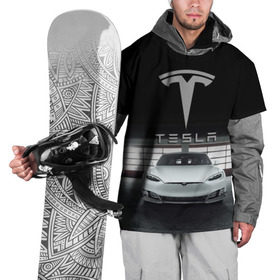 Накидка на куртку 3D с принтом TESLA в Тюмени, 100% полиэстер |  | Тематика изображения на принте: car | elon | motors | musk | tesla | авто | автомобиль | илон | кар | лого | маск | моторс | тесла | тэсла