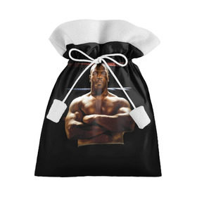 Подарочный 3D мешок с принтом Майк Тайсон в Тюмени, 100% полиэстер | Размер: 29*39 см | Тематика изображения на принте: бокс | боксер | знаменитости | спорт | стиль | тайсон | тренд