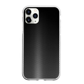 Чехол для iPhone 11 Pro Max матовый с принтом Стальная ткань в Тюмени, Силикон |  | металл | сетка | сталь