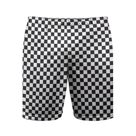 Мужские шорты спортивные с принтом Checkerboard в Тюмени,  |  | Тематика изображения на принте: белая | бойчик | вдудь | дудь | иванов | клетка. ячейка | кубики | орнамент | френдзона | чача | чёрная | шахматная. доска | шашечки