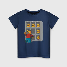 Детская футболка хлопок с принтом Пятница в Тюмени, 100% хлопок | круглый вырез горловины, полуприлегающий силуэт, длина до линии бедер | lego | tgif | будни | выходные | конец недели | лего | маски | настроение