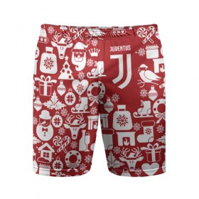 Мужские шорты 3D спортивные с принтом Juventus Новогодний в Тюмени,  |  | club | football | juventus | белый | италия | клуб | форма | черный | ювентус