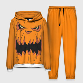 Мужской костюм 3D (с толстовкой) с принтом Halloween в Тюмени,  |  | halloween | orange | pumpkin | scary | оранжевая | страшная | тыква | ужас | хэллоуин