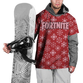 Накидка на куртку 3D с принтом Fortnite Новогодний в Тюмени, 100% полиэстер |  | 