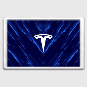 Магнит 45*70 с принтом TESLA в Тюмени, Пластик | Размер: 78*52 мм; Размер печати: 70*45 | Тематика изображения на принте: brand | car | elon mask | tesla | авто | бренд | илон | илон маск | маск | машина | тесла | электрокар