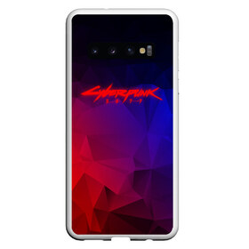 Чехол для Samsung Galaxy S10 с принтом CYBERPUNK 2077 в Тюмени, Силикон | Область печати: задняя сторона чехла, без боковых панелей | 2019 | abstraction | cd project red | cyberpunk 2077 | future | hack | night city | samurai | sci fi | абстракция | андроиды | безумие | будущее | киберпанк 2077 | логотип | роботы | самураи | фантастика | цифры