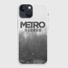 Чехол для iPhone 13 mini с принтом METRO WINTER в Тюмени,  |  | exodus | horror | metro exodus | survival | winter | winter is coming | игры | исход | метро | метро 2035