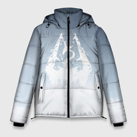 Мужская зимняя куртка 3D с принтом TES SKYRIM в Тюмени, верх — 100% полиэстер; подкладка — 100% полиэстер; утеплитель — 100% полиэстер | длина ниже бедра, свободный силуэт Оверсайз. Есть воротник-стойка, отстегивающийся капюшон и ветрозащитная планка. 

Боковые карманы с листочкой на кнопках и внутренний карман на молнии. | christmas | dovahkiin | dragon | dragonborn | fus ro dah | rpg | skyrim | snow | tes | the elder scrolls | winter is coming | докавин | драконы | новогодний | новый год | рпг | снег