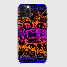 Чехол для iPhone 12 Pro Max sticker bombing: в Тюмени, Силикон |  | sticker bombing | стикер