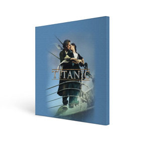 Холст квадратный с принтом Титаник постер в Тюмени, 100% ПВХ |  | Тематика изображения на принте: 
