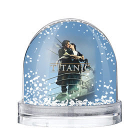 Снежный шар с принтом Титаник постер в Тюмени, Пластик | Изображение внутри шара печатается на глянцевой фотобумаге с двух сторон | Тематика изображения на принте: 