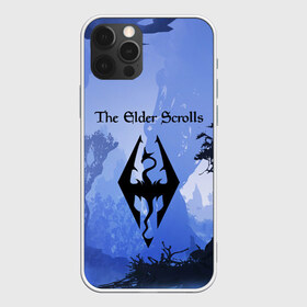 Чехол для iPhone 12 Pro Max с принтом The Elder Scrolls в Тюмени, Силикон |  | Тематика изображения на принте: art game | art skyrim | forest | game | skyrim | the elder scrolls v skyrim | горы | довакин | древние свитки | игра | лес | небо | скайрим