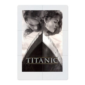 Магнитный плакат 2Х3 с принтом Титаник в Тюмени, Полимерный материал с магнитным слоем | 6 деталей размером 9*9 см | Тематика изображения на принте: titanic | титаник