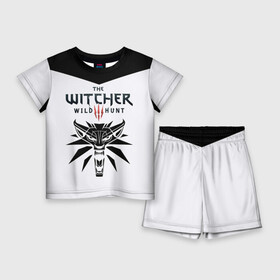 Детский костюм с шортами 3D с принтом THE WITCHER 3: WILD HUNT в Тюмени,  |  | Тематика изображения на принте: wild hunt | witcher | арбалет | ведьмак 3 | геральт | дикая | магия | охота | сказка | сфера | фэнтези | цири
