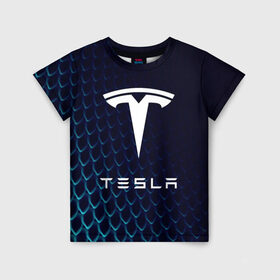 Детская футболка 3D с принтом Tesla Motors в Тюмени, 100% гипоаллергенный полиэфир | прямой крой, круглый вырез горловины, длина до линии бедер, чуть спущенное плечо, ткань немного тянется | auto | car | cars | coil | electro | elon | future | logo | moto | motors | musk | pixel | tesla | авто | автомобили | автомобиль | будущее | илон | лого | логотип | маск | мото | моторс | символ | тесла | электричество | электро