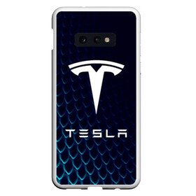 Чехол для Samsung S10E с принтом Tesla Motors в Тюмени, Силикон | Область печати: задняя сторона чехла, без боковых панелей | auto | car | cars | coil | electro | elon | future | logo | moto | motors | musk | pixel | tesla | авто | автомобили | автомобиль | будущее | илон | лого | логотип | маск | мото | моторс | символ | тесла | электричество | электро