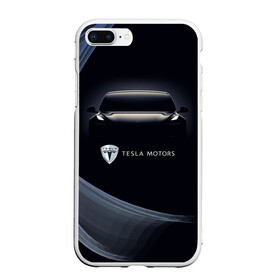 Чехол для iPhone 7Plus/8 Plus матовый с принтом Tesla Model 3 в Тюмени, Силикон | Область печати: задняя сторона чехла, без боковых панелей | auto | car | cars | coil | electro | elon | future | logo | moto | motors | musk | pixel | tesla | авто | автомобили | автомобиль | будущее | илон | лого | логотип | маск | мото | моторс | символ | тесла | электричество | электро