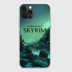 Чехол для iPhone 12 Pro Max с принтом SKYRIM в Тюмени, Силикон |  | Тематика изображения на принте: art game | art skyrim | forest | game | skyrim | the elder scrolls v skyrim | горы | довакин | древние свитки | игра | лес | небо | скайрим