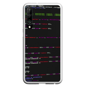 Чехол для Honor P30 с принтом Программный код в Тюмени, Силикон | Область печати: задняя сторона чехла, без боковых панелей | computer code | hacker | html | it | php | technology | код | компьютеры | материнская плата | программист | хакер
