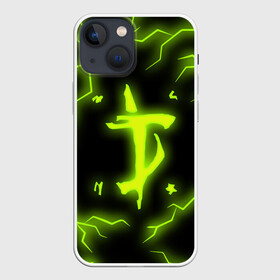 Чехол для iPhone 13 mini с принтом DOOM в Тюмени,  |  | devil | doom | hell | mark of the doom slayer | slayer | ад | гарнил | дум | знаки | иероглифы | компьютерные игры 2019 | преисподняя | символ | солдат