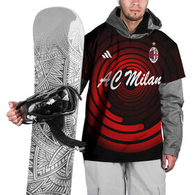 Накидка на куртку 3D с принтом AC Milan  в Тюмени, 100% полиэстер |  | ac milan | i rossoneri | il diavolo | дьяволы | италия | итальянский | клуб | красно чёрные | лидер | лучший | милан | профессиональный | рекордсмен | самый | спортивный | суперкубок | успешный | форма