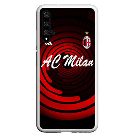 Чехол для Honor 20 с принтом AC Milan в Тюмени, Силикон | Область печати: задняя сторона чехла, без боковых панелей | ac milan | i rossoneri | il diavolo | дьяволы | италия | итальянский | клуб | красно чёрные | лидер | лучший | милан | профессиональный | рекордсмен | самый | спортивный | суперкубок | успешный | форма