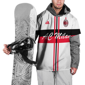 Накидка на куртку 3D с принтом AC Milan  в Тюмени, 100% полиэстер |  | Тематика изображения на принте: ac milan | i rossoneri | il diavolo | дьяволы | италия | итальянский | клуб | красно чёрные | лидер | лучший | милан | профессиональный | рекордсмен | самый | спортивный | суперкубок | успешный | форма