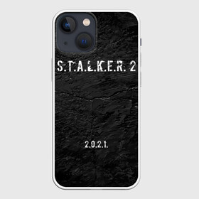 Чехол для iPhone 13 mini с принтом STALKER 2 в Тюмени,  |  | Тематика изображения на принте: 2021 | 2033 | fallout | game | games | metro | monsters | nuclear | radiation | stalker | two | zone | аномалии | аномалия | два | зона | игра | игры | метро | монстры | радиация | россия | сталкер | украина | фоллаут | чернобыль