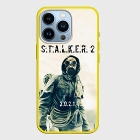 Чехол для iPhone 13 Pro с принтом STALKER 2 в Тюмени,  |  | Тематика изображения на принте: 2021 | 2033 | fallout | game | games | metro | monsters | nuclear | radiation | stalker | two | zone | аномалии | аномалия | два | зона | игра | игры | метро | монстры | радиация | россия | сталкер | украина | фоллаут | чернобыль