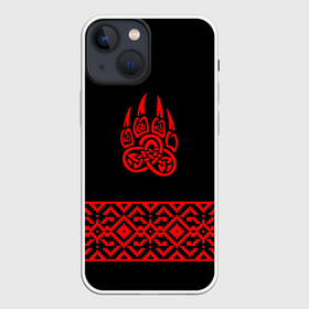 Чехол для iPhone 13 mini с принтом печать Велеса в Тюмени,  |  | ethnic | folk | runes | slav | велес | медведь | руны | русь | славяне | фолк | фольклор | этника | этно | язычество