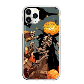 Чехол для iPhone 11 Pro матовый с принтом Halloween в Тюмени, Силикон |  | аниме | ведьма | девушка | зомби | ирландия | кладбище | колдун | кости | кошки | летучие | луна | мертвец | мёртвые | монстры | мыши | ночь | оборотни | пауки | паутина | подарок | праздник | свет | свечи