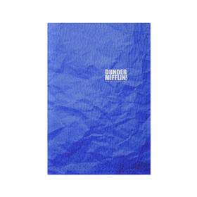 Обложка для паспорта матовая кожа с принтом Dunder Mifflin Paper Company в Тюмени, натуральная матовая кожа | размер 19,3 х 13,7 см; прозрачные пластиковые крепления | Тематика изображения на принте: 