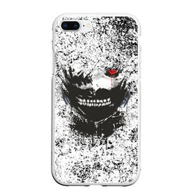 Чехол для iPhone 7Plus/8 Plus матовый с принтом Kaneki Ken (Tokyo Ghoul) #2 в Тюмени, Силикон | Область печати: задняя сторона чехла, без боковых панелей | anime | kaneki ken | tokyo ghoul | аниме | канеки кен | токийский гуль