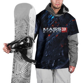 Накидка на куртку 3D с принтом MASS EFFECT 3 в Тюмени, 100% полиэстер |  | Тематика изображения на принте: 
