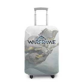 Чехол для чемодана 3D с принтом Warframe в Тюмени, 86% полиэфир, 14% спандекс | двустороннее нанесение принта, прорези для ручек и колес | warframe | варфрейм