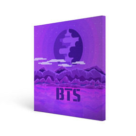 Холст квадратный с принтом BTS BAND в Тюмени, 100% ПВХ |  | bangtan boys | music | богдан бойс | бтс | корея | музыка | парни | поп музыка
