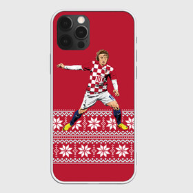 Чехол для iPhone 12 Pro Max с принтом Luka Modric в Тюмени, Силикон |  | luka modric | modric | new yaer | зима футбол | модрич | новый год | новый год футбол | футбол | футбол новый год