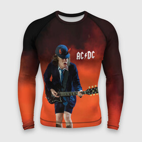 Мужской рашгард 3D с принтом AC DC в Тюмени,  |  | ac d.c. | ac dc | acdc | angus | back | bad | black | chrome | guitar | hard | hell | highway | mucis | red | rock | smoke | young | ангус | гитара | группа | диси | дым | красный | музыка | рок | тяжелый | эйси | эйсидиси | янг