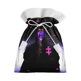 Подарочный 3D мешок с принтом Marilyn Manson в Тюмени, 100% полиэстер | Размер: 29*39 см | cry | inch | industrial | little | manson | marilyn | music | nails | nin | rock | sister | индастриал | инч | мансон | менсен | менсон | мерилин | мерлин | музыка | мэнсон | мэрилин | мэрлин | найн | нин | нэйлс | рок