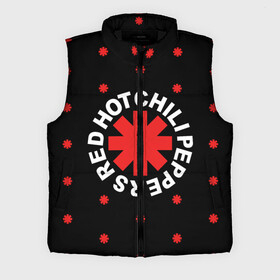 Мужской жилет утепленный 3D с принтом Red Hot Chili Peppers в Тюмени,  |  | chili | cross | hot | logo | music | peppers | red | red hot chili peppers | rhcp | rock | star | symbol | звезда | звездочка | красная | красный | крест | логотип | музыка | перцы | рок | символ | цветок | цветочек | чили