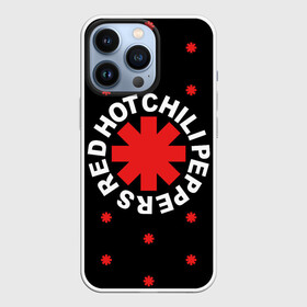 Чехол для iPhone 13 Pro с принтом Red Hot Chili Peppers в Тюмени,  |  | Тематика изображения на принте: chili | cross | hot | logo | music | peppers | red | red hot chili peppers | rhcp | rock | star | symbol | звезда | звездочка | красная | красный | крест | логотип | музыка | перцы | рок | символ | цветок | цветочек | чили