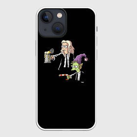 Чехол для iPhone 13 mini с принтом Disenchantment. Pulp Fiction в Тюмени,  |  | криминальное чтиво | разочарование | тарантино | эльф