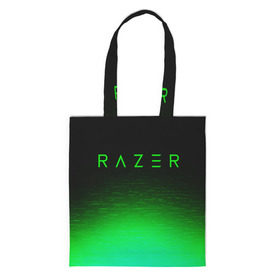 Сумка 3D повседневная с принтом RAZER в Тюмени, 100% полиэстер | Плотность: 200 г/м2; Размер: 34×35 см; Высота лямок: 30 см | 101 | brand | company | gamer | green | logo | mamba | naga | player | razer | rzr | snake | бренд | железо | зеленый | змея | компания | лого | рейзер | софт