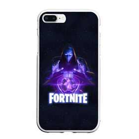 Чехол для iPhone 7Plus/8 Plus матовый с принтом ПРЕДВЕСТНИК (OMEN) FORTNITE в Тюмени, Силикон | Область печати: задняя сторона чехла, без боковых панелей | battle | fort | fortnite | ninja | omen | royale | space | битва | королевская | космос | омен | предвестник | придвестник | скин | форт | фортнайт | форточка