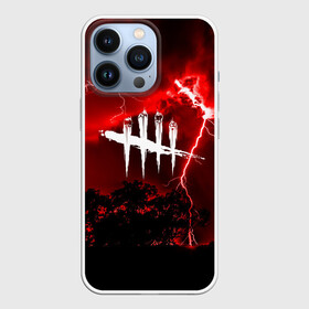 Чехол для iPhone 13 Pro с принтом DEAD BY DAYLIGHT в Тюмени,  |  | dead by daylight | game | hillbilly | maniacs | trapper | wraith | деревенщина | мертвые днем | охотник | призрак