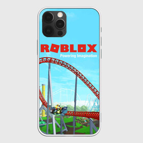 Чехол для iPhone 12 Pro с принтом ROBLOX: Powering Imagination в Тюмени, силикон | область печати: задняя сторона чехла, без боковых панелей | block | lego | logo | minecraft | online | oof | quest | roblocks | roblockx | roblox | studio | блок | блоки | голова | игра | игры | квест | лего | лицо | лого | логотип | майнкрафт | онлайн | роблокс | символ | студия