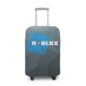 Чехол для чемодана 3D с принтом Roblox Studio в Тюмени, 86% полиэфир, 14% спандекс | двустороннее нанесение принта, прорези для ручек и колес | block | lego | logo | minecraft | online | oof | quest | roblocks | roblockx | roblox | studio | блок | блоки | голова | игра | игры | квест | лего | лицо | лого | логотип | майнкрафт | онлайн | роблокс | символ | студия