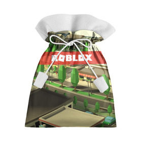 Подарочный 3D мешок с принтом ROBLOX City в Тюмени, 100% полиэстер | Размер: 29*39 см | lego | logo | meme | memes | minecraft | oof | quest | roblocks | roblockx | roblox | studio | блок | блоки | голова | игра | игры | квест | лего | лицо | лого | логотип | майнкрафт | мем | мемы | онлайн | роблокс | студия
