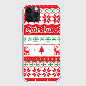 Чехол для iPhone 12 Pro Max с принтом Новогодний Roblox в Тюмени, Силикон |  | Тематика изображения на принте: dynablocks | roblox | блоки | вселенная | герои | год | кубики | новый | роблокс | снег | снежинки | узор